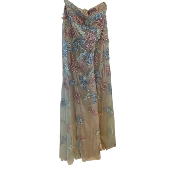 Jovani Sequin Skirt with High Slit - Picture 3 of 5